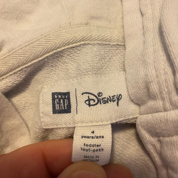 Disney Gap Minnie Mouse rose gold zip hoodie - Picture 3 of 3